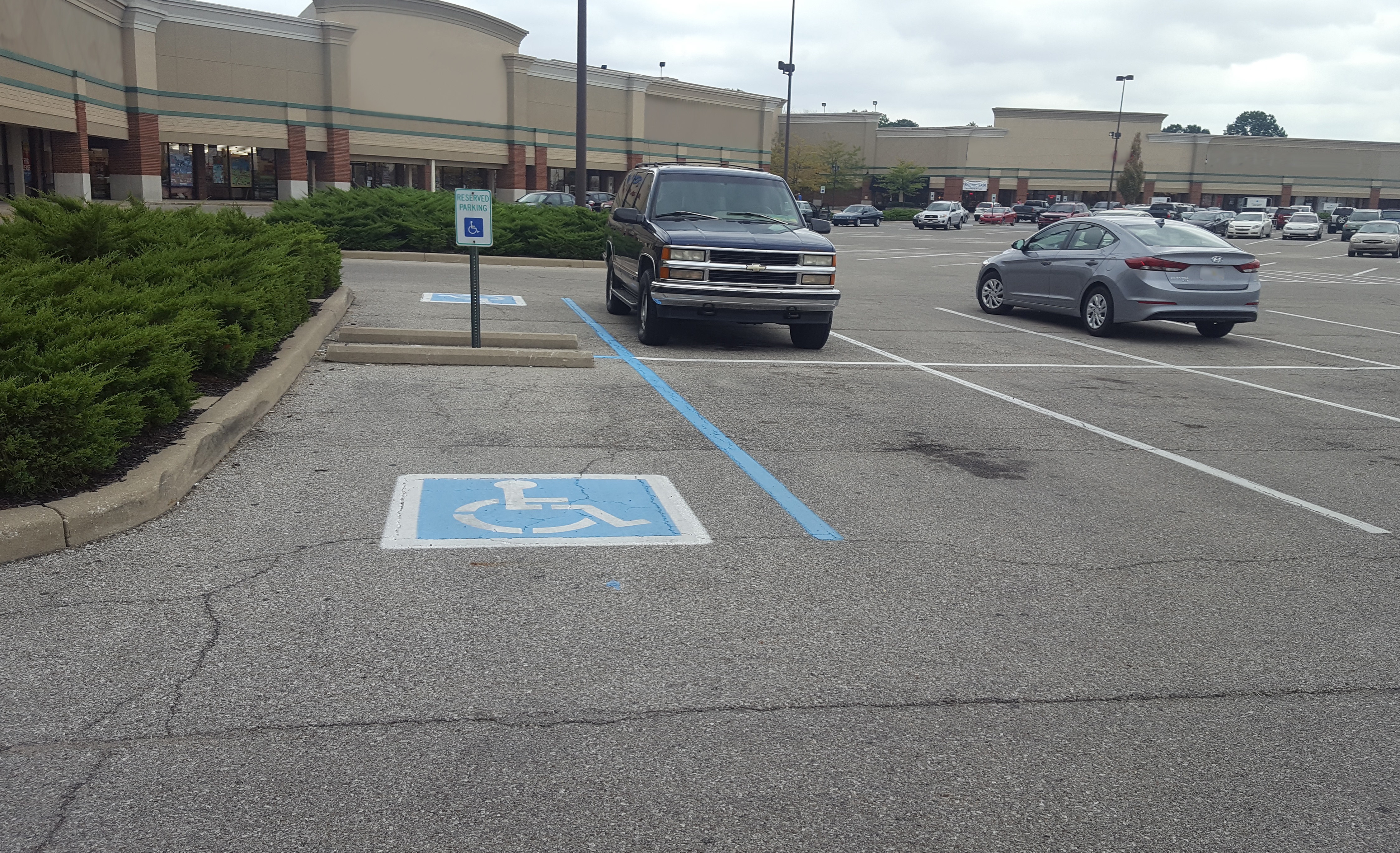 ADA Parking Space Requirements What is Wrong with This Picture?